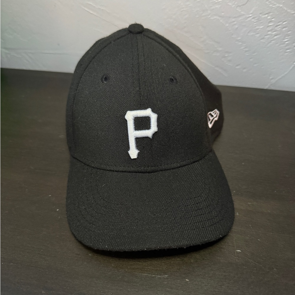 Kids Black 'P' Baseball Cap - New Era Style
